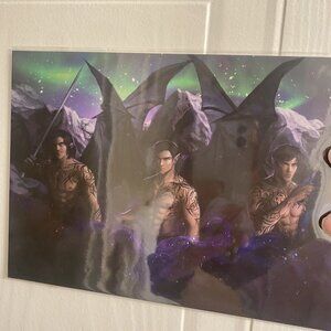 ACOTAR print, bat boys, Sarah J Mass, 21 x 15 cm